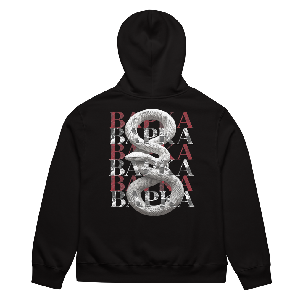 WHITE SERPENT HOODIE